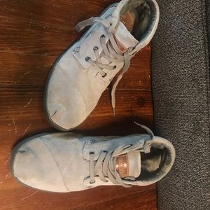 Tom's Grey Suede Men's Shoe